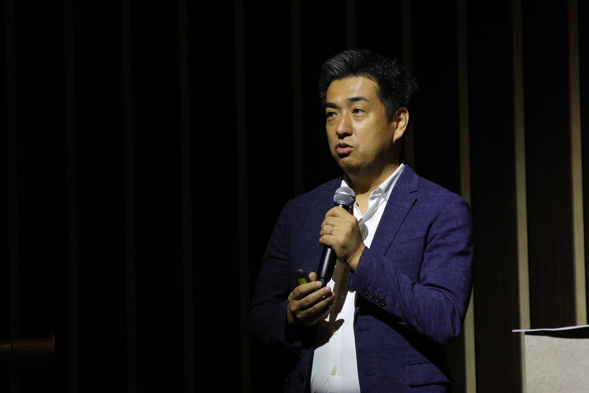 三野 達也 様（日本マイクロソフト株式会社）登壇の様子